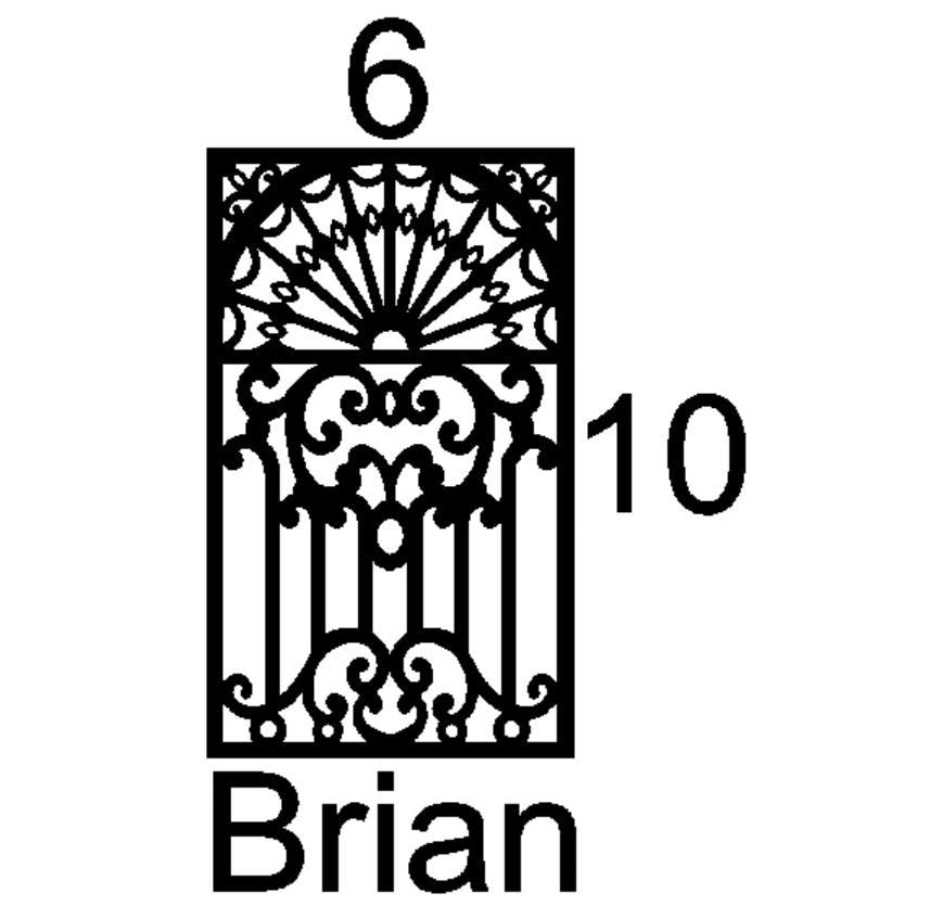 Brian Mini Insert Sample Size-Available in any Design