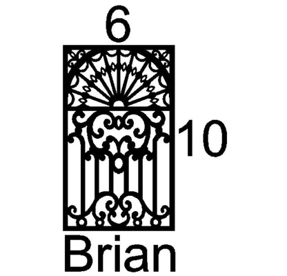 Brian Mini Insert Sample Size-Available in any Design