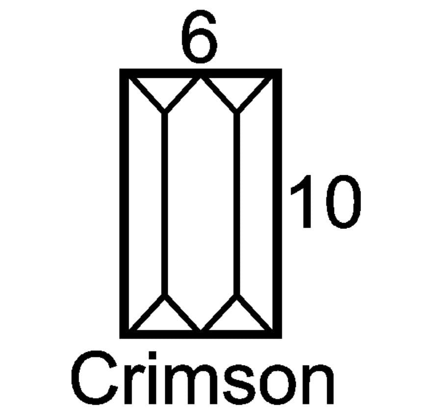 Crimson Mini Insert Sample Size-Available in any Design