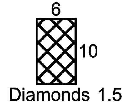 Diamonds 1.5 Mini Insert Sample Size-Available in any Design