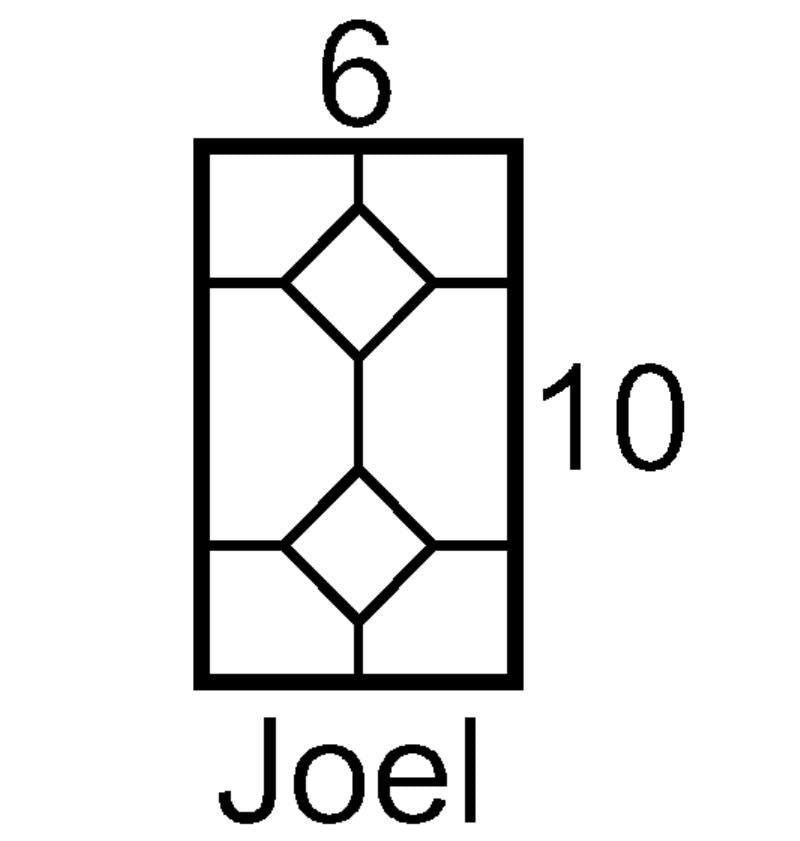 Joel Mini Insert Sample Size-Available in any Design
