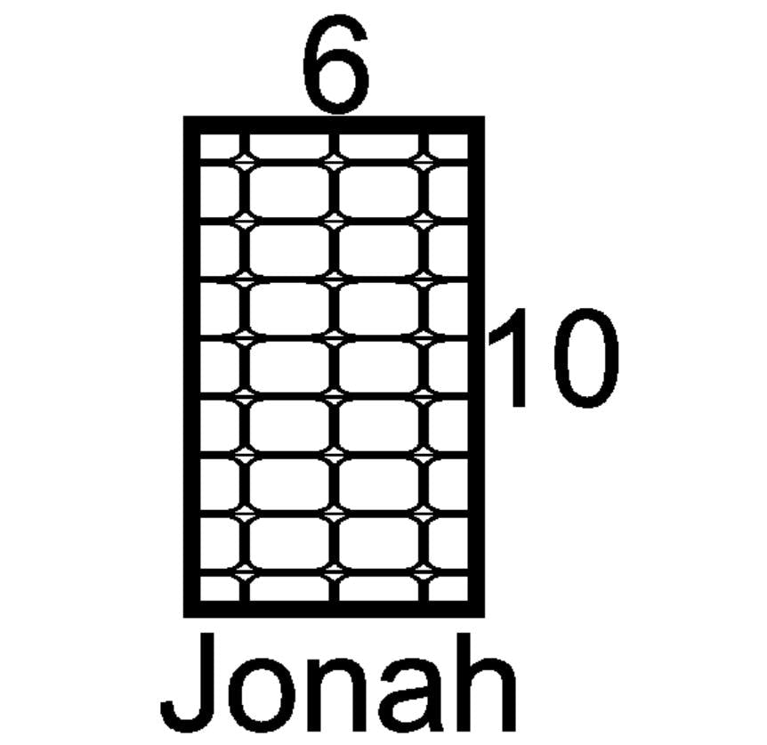 Jonah Mini Insert Sample Size-Available in any Design