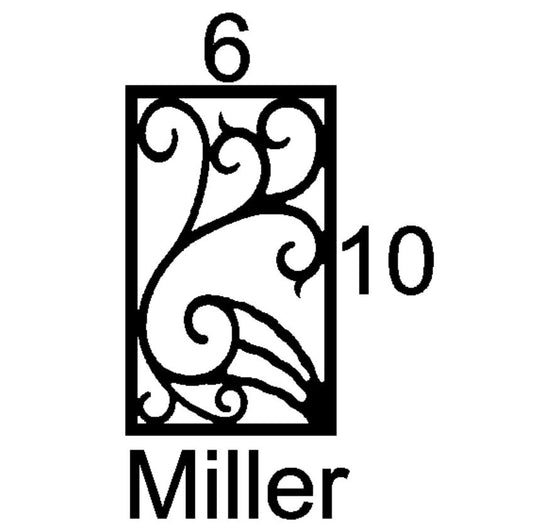 Miller Mini Insert Sample Size-Available in any Design
