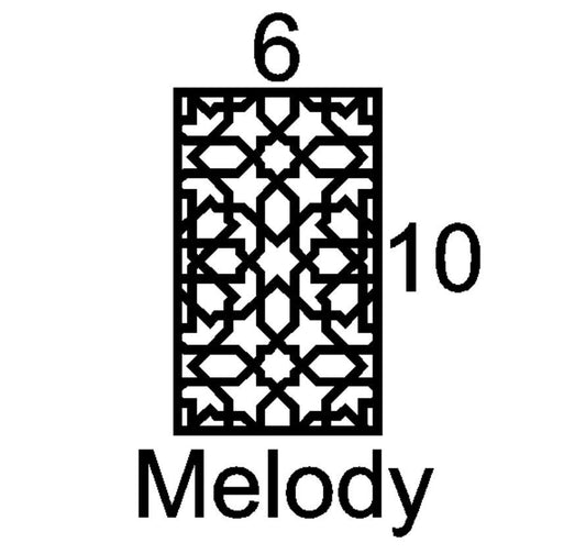 Melody Mini Insert Sample Size-Available in any Design